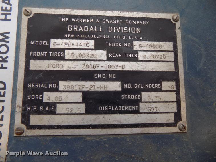 image for item DE7534 Gradall G440 excavator