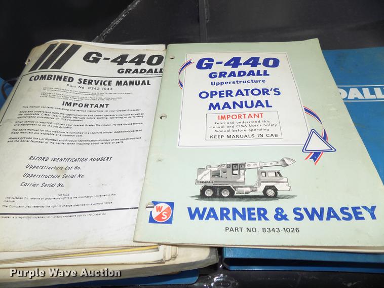 image for item DE7534 Gradall G440 excavator