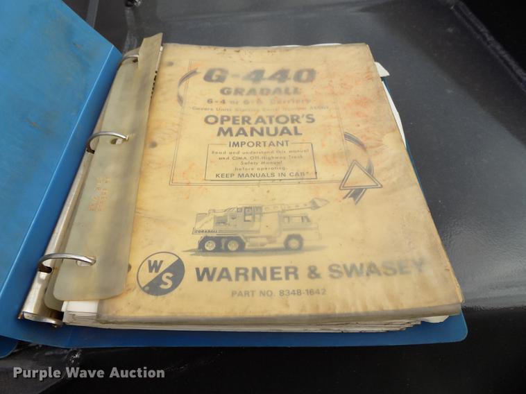 image for item DE7534 Gradall G440 excavator