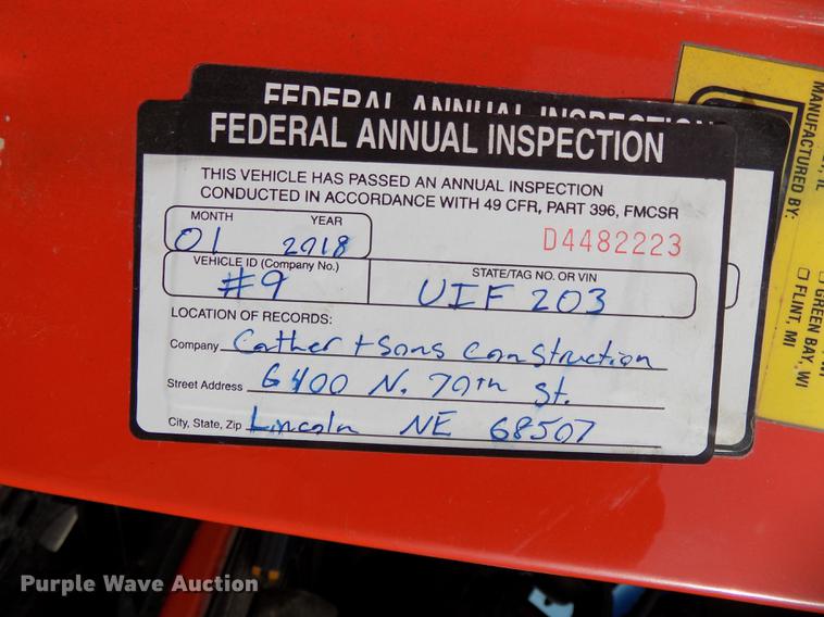 image for item DE7535 2003 Sterling LT7500 dump truck