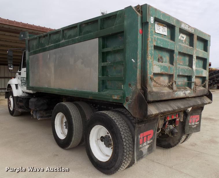 image for item DE7536 2006 International 7400 dump truck