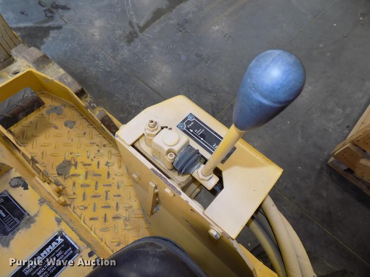 image for item DE7549 2006 Rammax P35K2B single drum vibratory roller