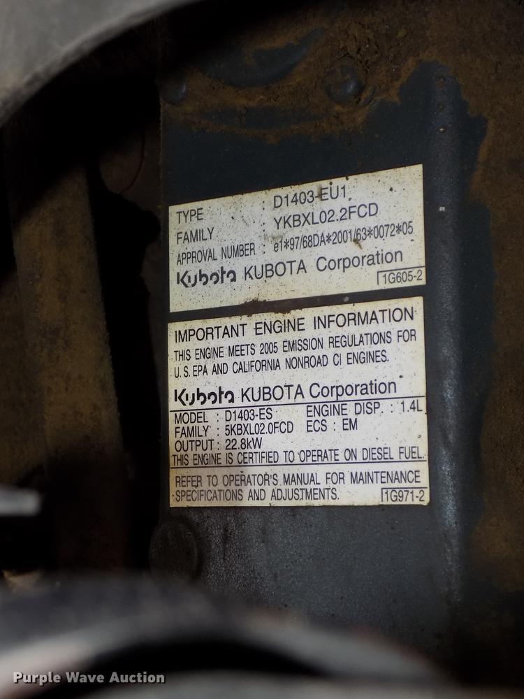 image for item DE7549 2006 Rammax P35K2B single drum vibratory roller