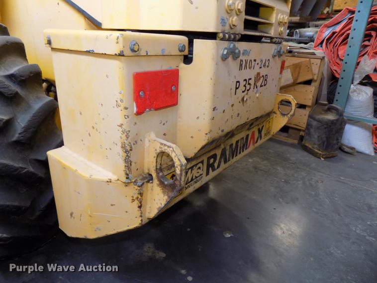 image for item DE7549 2006 Rammax P35K2B single drum vibratory roller
