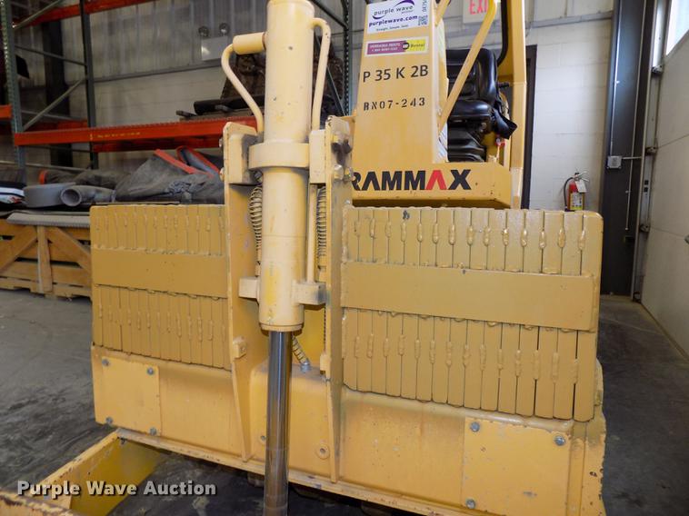 image for item DE7549 2006 Rammax P35K2B single drum vibratory roller