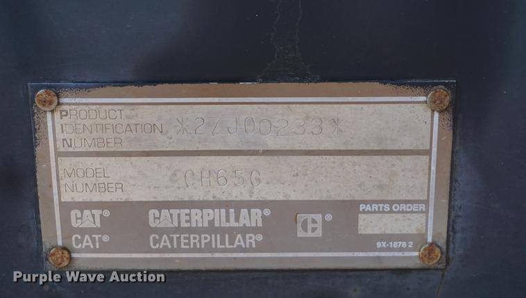 image for item DF1538 1992 Caterpillar Challenger 65C tractor