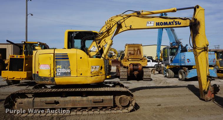 image for item DF1546 2008 Komatsu PC138USLC-8 excavator