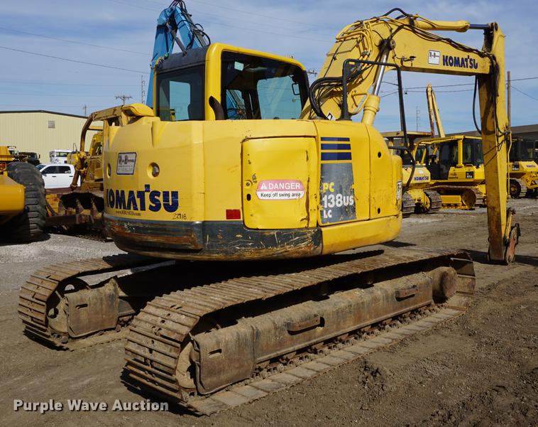 image for item DF1546 2008 Komatsu PC138USLC-8 excavator