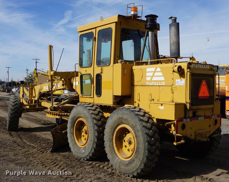 image for item DF1547 Fiat-Allis FG95 rigid frame motor grader