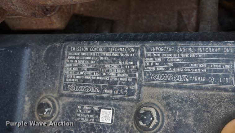 image for item DF1551 2012 Mustang 2100RT skid steer