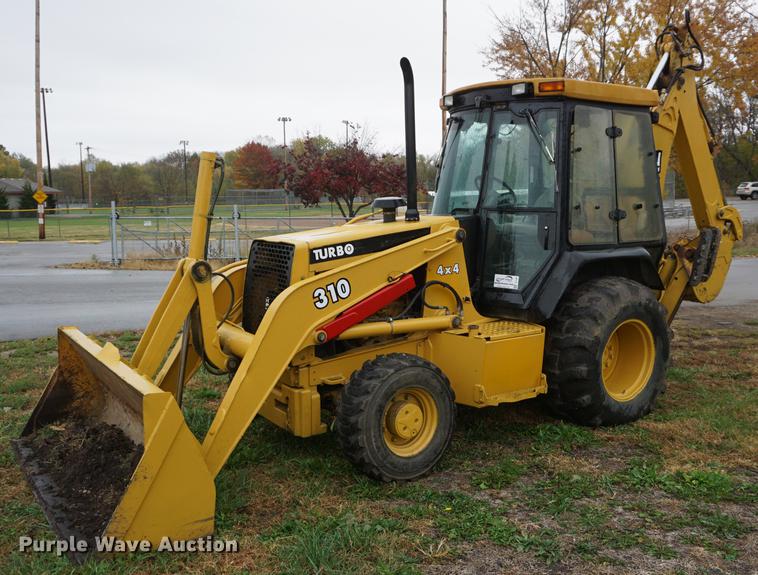 image for item DF1561 1998 John Deere 310E backhoe