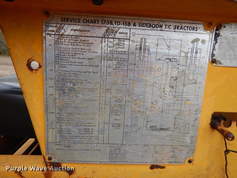 image for item DF1950 1966 International Harvester TD15B dozer