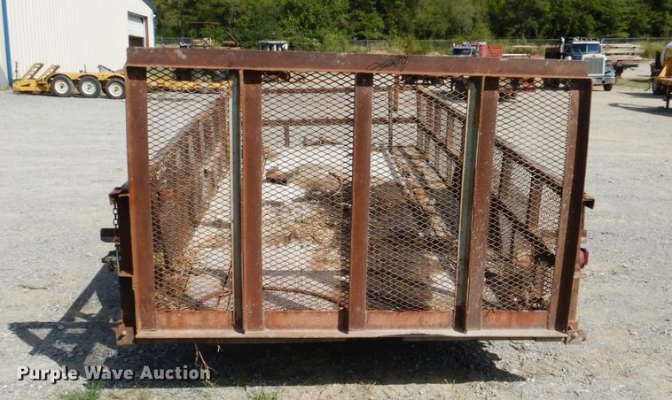 image for item DF2001 Shop built utility trailer