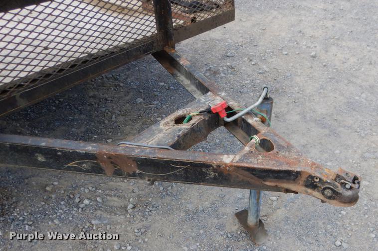 image for item DF2001 Shop built utility trailer