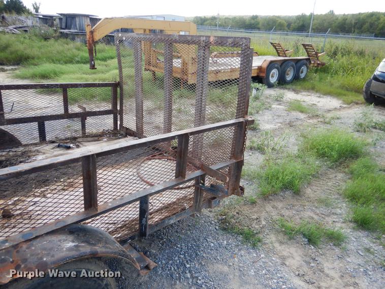 image for item DF2001 Shop built utility trailer