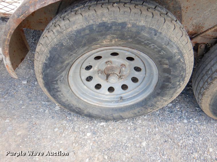 image for item DF2001 Shop built utility trailer