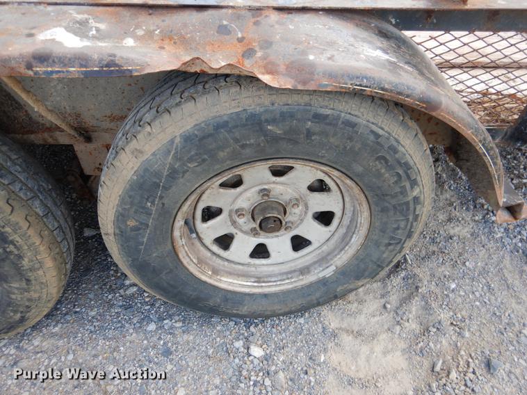 image for item DF2001 Shop built utility trailer