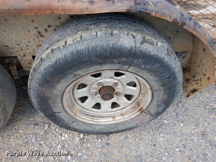 image for item DF2001 Shop built utility trailer