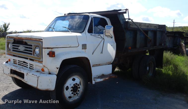image for item DF2002 1975 Chevrolet C60 dump truck
