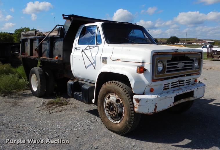 image for item DF2002 1975 Chevrolet C60 dump truck