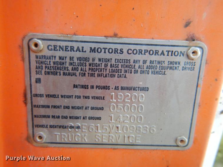 image for item DF2002 1975 Chevrolet C60 dump truck