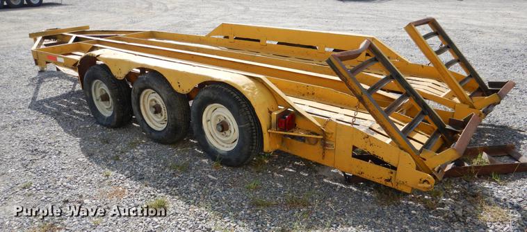 image for item DF2006 1974 Belshe equipment trailer