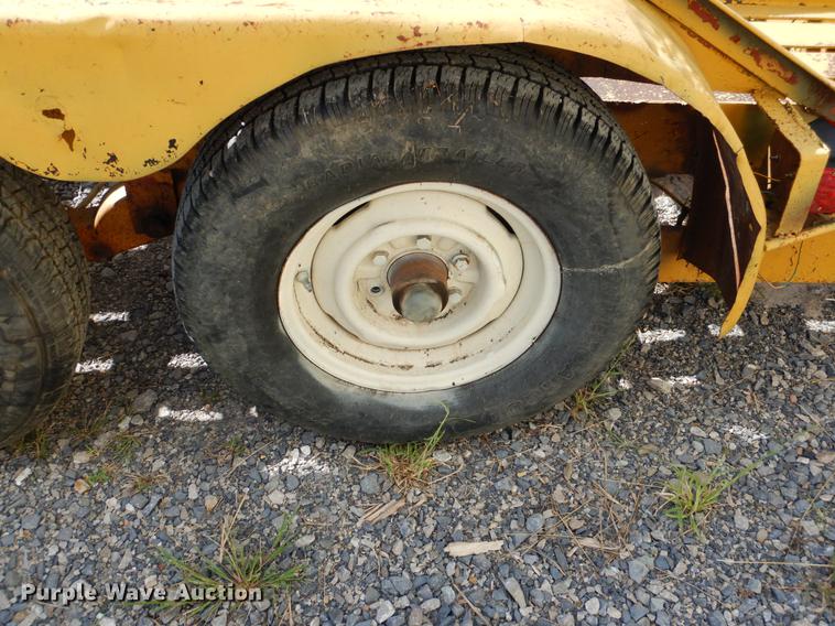 image for item DF2006 1974 Belshe equipment trailer