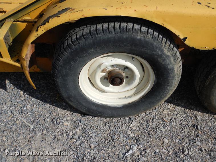 image for item DF2006 1974 Belshe equipment trailer