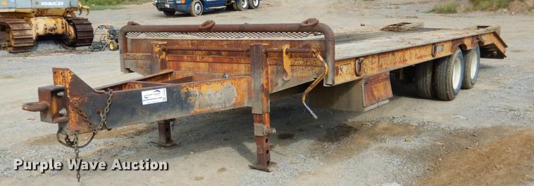 image for item DF2008 1979 Chief equipment trailer