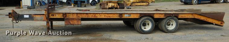 image for item DF2008 1979 Chief equipment trailer