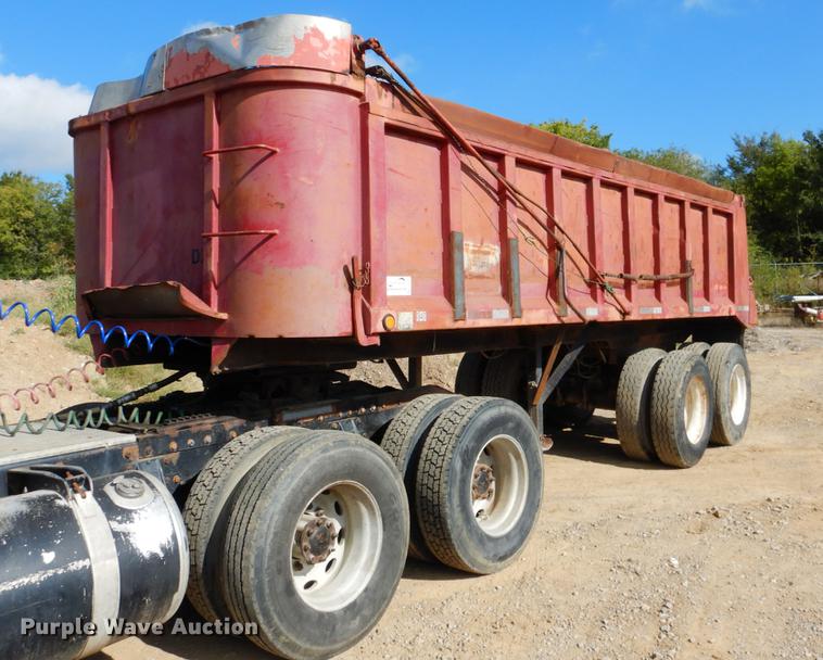 image for item DF2014 1995 Palmer TA-22 end dump trailer