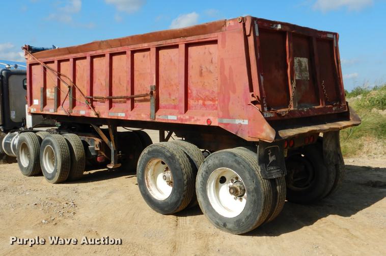 image for item DF2014 1995 Palmer TA-22 end dump trailer