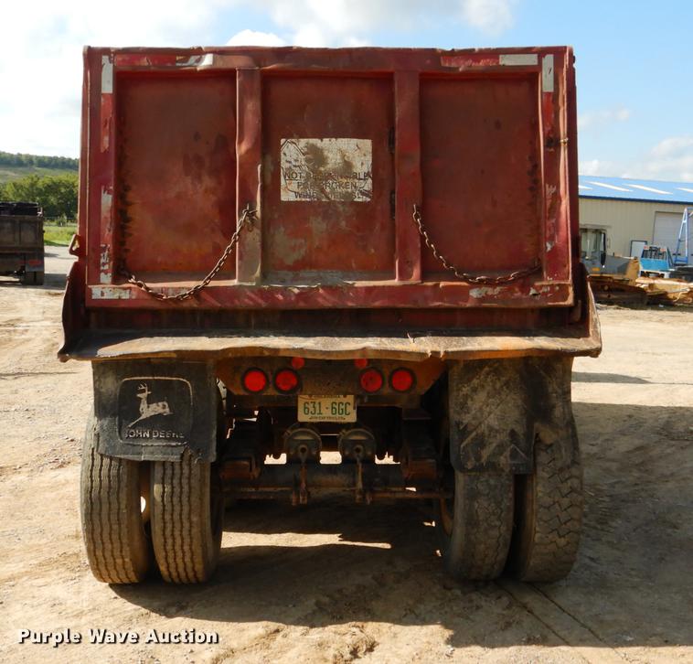 image for item DF2014 1995 Palmer TA-22 end dump trailer