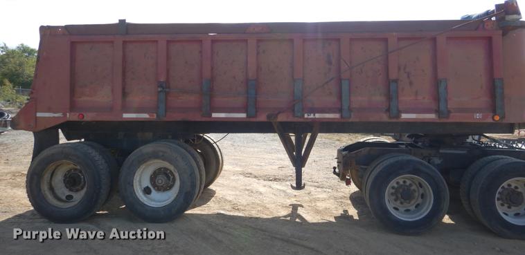 image for item DF2014 1995 Palmer TA-22 end dump trailer