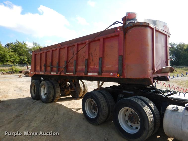 image for item DF2014 1995 Palmer TA-22 end dump trailer