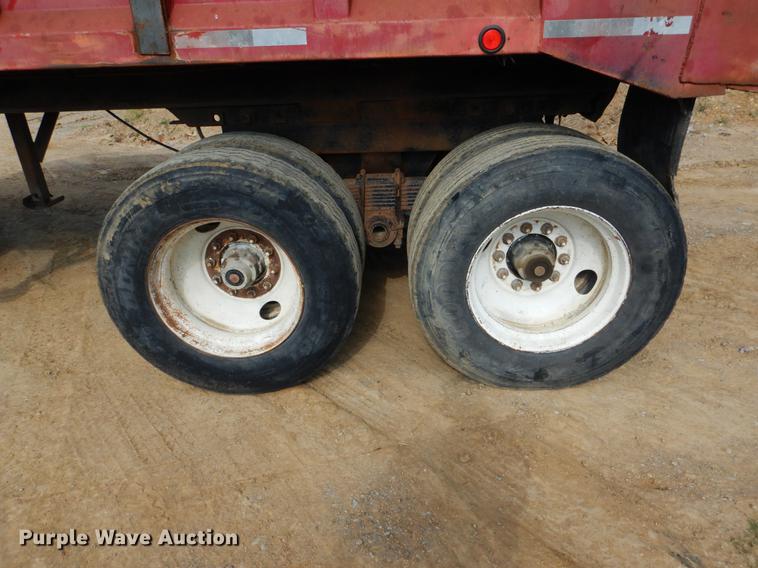 image for item DF2014 1995 Palmer TA-22 end dump trailer