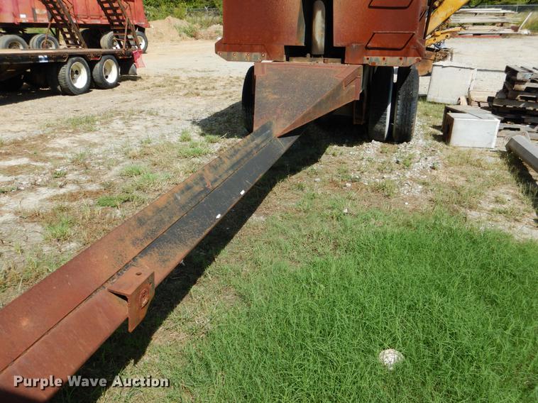 image for item DF2018 1999 Shop built end dump pup trailer