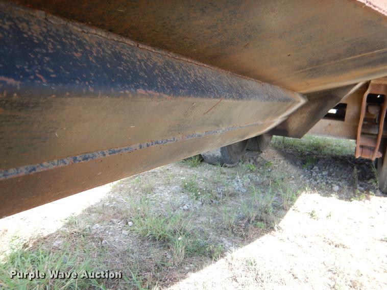 image for item DF2018 1999 Shop built end dump pup trailer