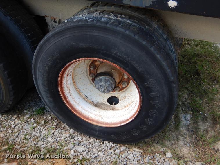 image for item DF2018 1999 Shop built end dump pup trailer