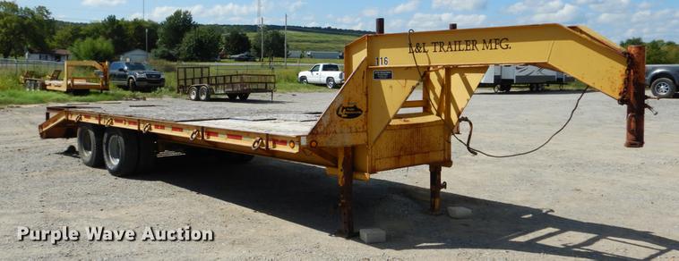 image for item DF2033 2000 L&L equipment trailer