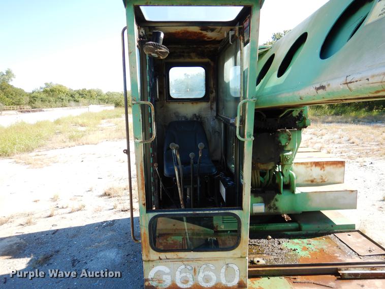 image for item DF2034 1981 Gradall G660 rubber tire excavator