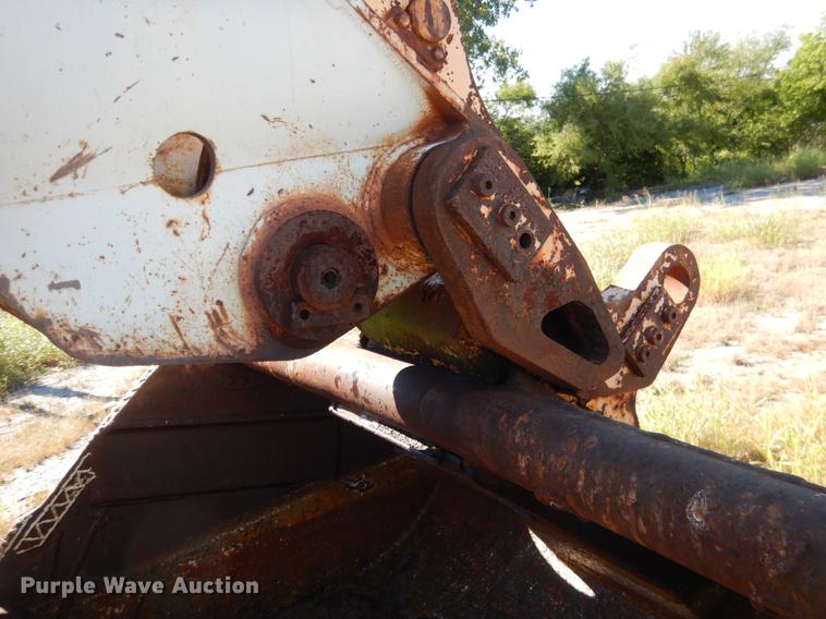 image for item DF2036 1987 Badger 444 Hydro-Scopic rubber tire excavator