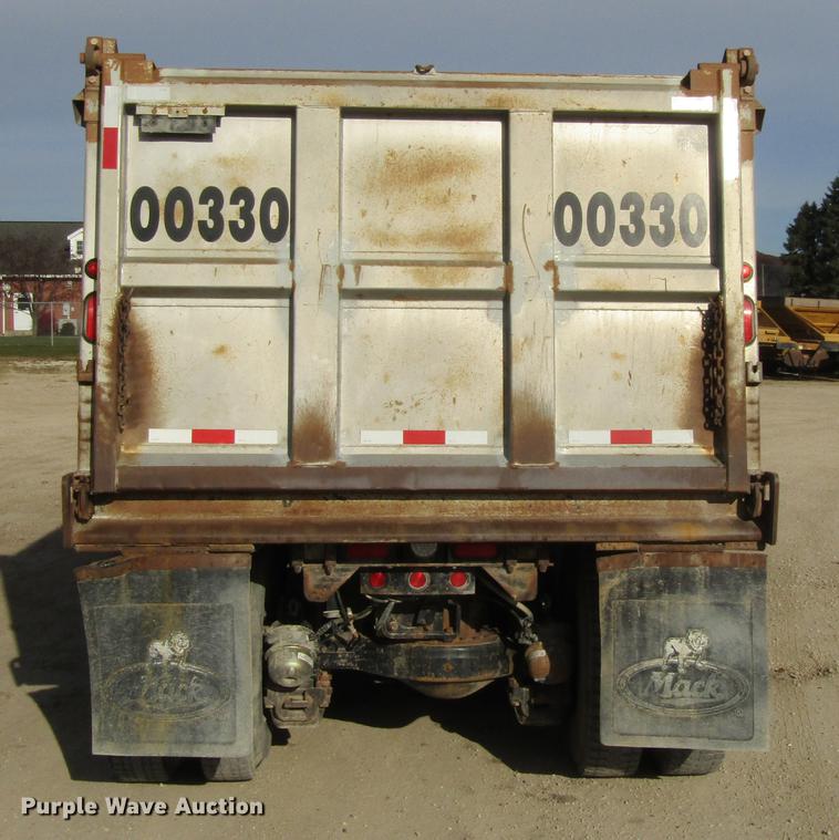 image for item DF3874 2000 Mack CL700 dump truck
