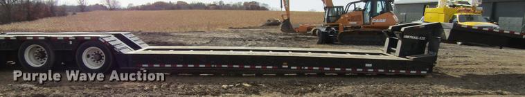 image for item DF3875 2012 Trail Eze TE110DG53 low boy equipment trailer