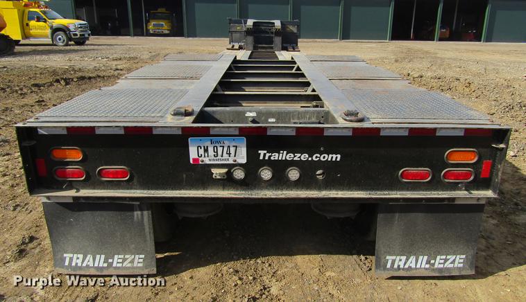 image for item DF3875 2012 Trail Eze TE110DG53 low boy equipment trailer