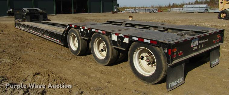 image for item DF3875 2012 Trail Eze TE110DG53 low boy equipment trailer