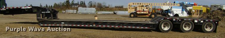 image for item DF3875 2012 Trail Eze TE110DG53 low boy equipment trailer