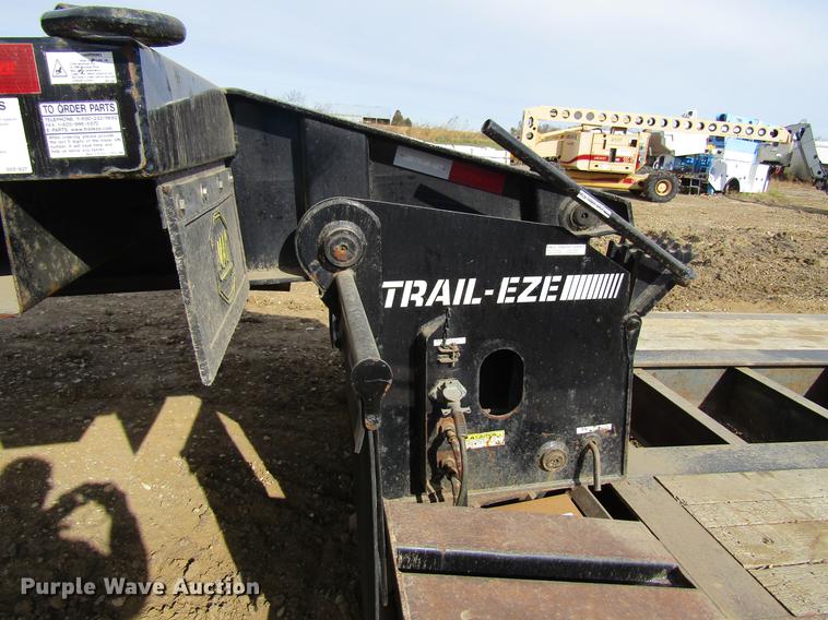 image for item DF3875 2012 Trail Eze TE110DG53 low boy equipment trailer