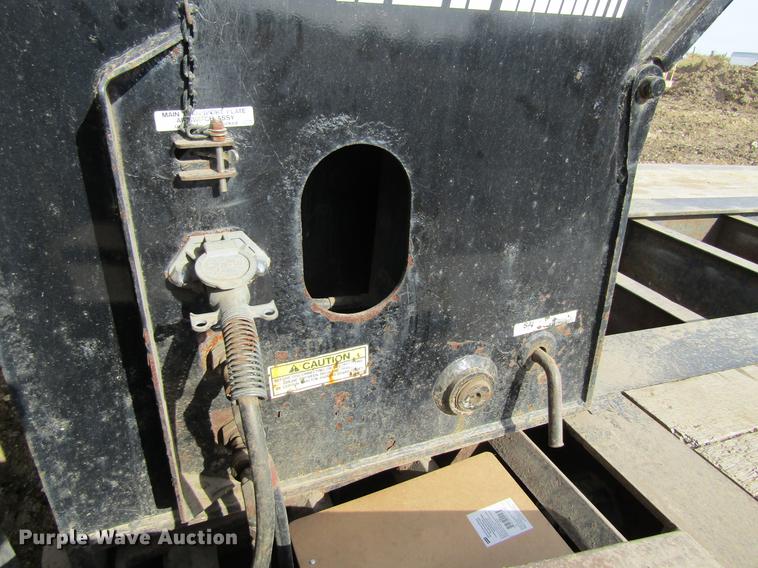 image for item DF3875 2012 Trail Eze TE110DG53 low boy equipment trailer