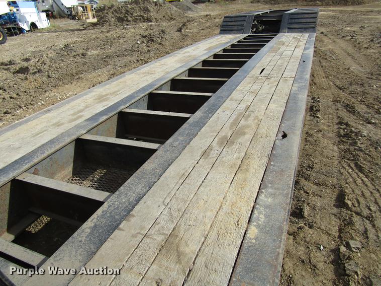 image for item DF3875 2012 Trail Eze TE110DG53 low boy equipment trailer